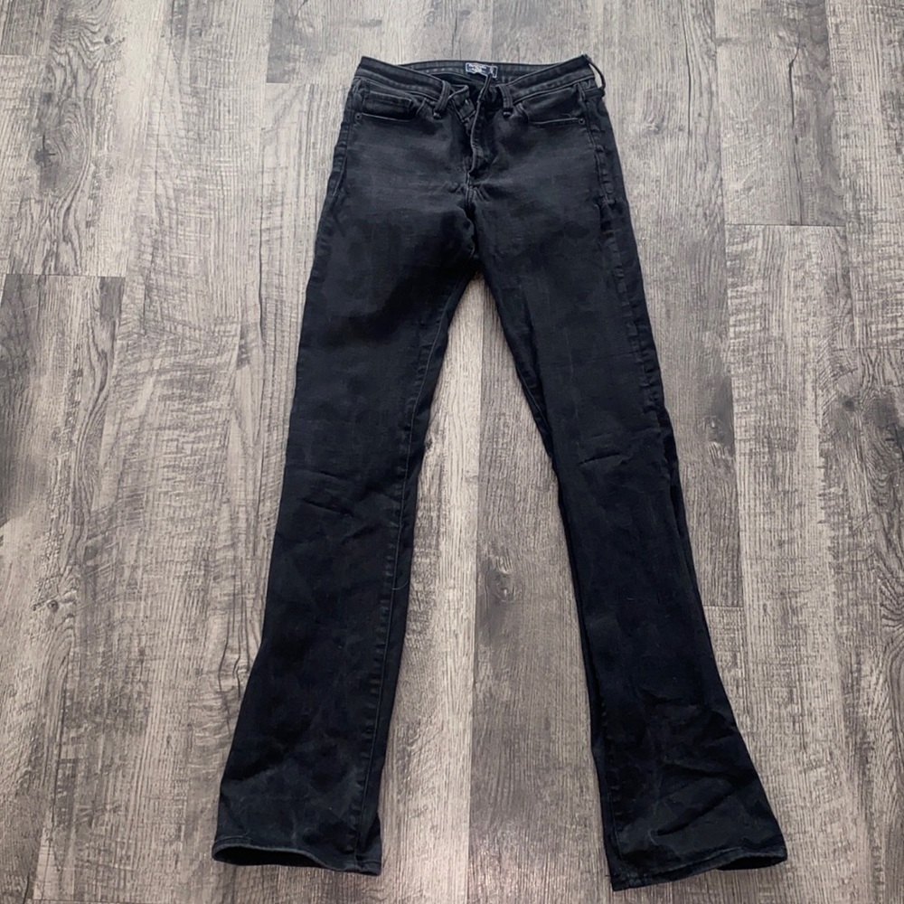 Abercrombie & Fitch Black Flare Jeans
